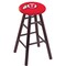 Holland Bar Stool Co Oak Bar Stool, Dark Cherry Finish, Utah Seat RC30OSDC - alternate 1